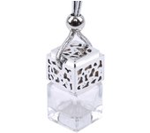 Car Essential Oil Diffuser Fragrance Air Freshener Scent Perfume Bottle Ornament Mini Hanging Empty Bottle Car Interior Supply