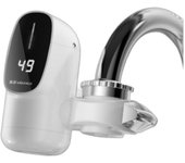 Grifo Caliente Instantáneo ON TAP Pro V-MF con Filtro 600L, Borrar 99.99% Bacterias/PFAS, Pantalla LCD Contador Regesivo, Ahorro Energético, Instalación Ràpida Cocina - Compatible Miravia (Modelo Certification)