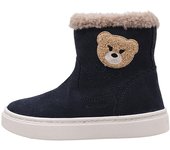 Geox B NASHIK GIRL A Botas Planas Bebé - niña (hasta la talla 30) Azul