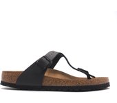 Shoes Sandalias Mujer marca Birkenstock modelo 43691 Gizeh Bf para mujer en color negro