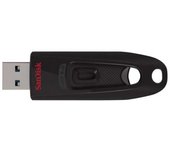 Sandisk cruzer ultra memoria usb 3.0 256gb - hasta 100mb/s de transferencia - color negro (pendrive)