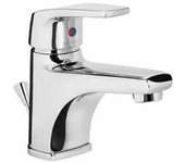 Easy Unisan grifo monomando para lavabo senior de 18 cm en latón cromo duradero