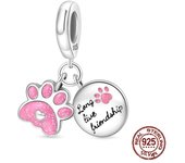 100% 925 Sterling Silver Dark Moon Cat Cute Bow Rabbit Charms Beads Fit Pandora 925 Original Bracelet Fine DIY Birthday Jewelry