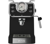 Cecotec Cafetera Espresso Intensa Retro Evvo 15 Bares 1,5L Brazo Doble - Diseño Retro y Elegante