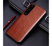 Luxury PU leather Case for Sony Xperia 1 5 10 Ace IV III V II 2 XZ4 XZ3 Pro-I Business solid color phone cover Soft TPU&Hard PC