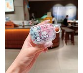 Round-edged puppy For Apple Bluetooth AirPods Pro 2nd Protective Case Transparent soft case For Airpods 4 Generation With Keych