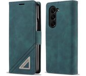 EUCAGR Luxury Flip Leather Wallet Phone Case For Samsung Galaxy Z Fold 6 5 4 3  ZFold5 Shockproof Soft Cover For Galaxy Z Fold5