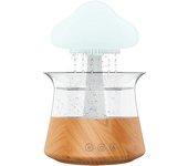 Rain Cloud Night Light humidifier with raining water drop sound and 7 color led light essential oil diffuser aromatherapy