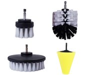 26/Pcs Detail Brush Drill Brushes Set For Car Wheel Rim Clean Detailing Brush For Car Air Vent Carpet Brushes Car Cleaning Tools
