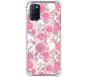 Funda Silicona Antigolpes para Oppo A52 / A72 diseño Flores 07 Dibujos