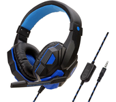 3.5mm Wired Gaming Headphones With Microphone 120° Adjustable PC Bass Stereo Gamer Headset For PS4 PS5 Xbox Smartphone Laptop