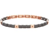 BREIL Colección CERAMIC BRICK, Pulsera Hombre en Maple, CERAMICA, Ideas de Regalos para Hombre