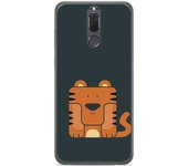 Tumundosmartphone Funda Gel Tpu para Huawei Mate 10 Lite Diseño Tigre Dibujos