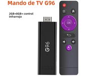 Android13.0 Mini 8K HDR10+ Smart TV Stick BT Voice Assistant AllwinnerH313 Quad Core Cortex A53 G96 ATV Media Player2GB16GB Q6