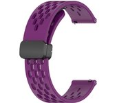 18mm 20mm 22mm Silicone Strap for Garmin Vivoactive 3 4/Venu 2/3 Plus/SQ2/Vivomove 3 Band for Forerunner 165 168 245 255 265 645