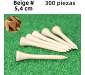 300/100Pcs Professional Unbreakable Nature Bamboo Golf Tees Stronger than Wood Tee Size 54/70/83mm