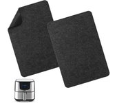 2 UNIDS Cocina Protector de Calor Mat Antideslizante Mezclador de Esteras Estera de Secado de Plato de Fieltro para Freidora de Aire Ninja, Cafetera, Licuadora, Microonda