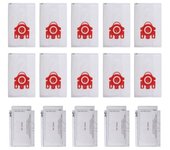 Kit de Bolsas para aspiradora: 10 Bolsas + 5 microfiltros para aspiradoras Honey (alternativa a FJM HyClean)
