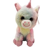 Peluche 22 cm Ojos Brillantes Unicornio Animales PELUCHETO