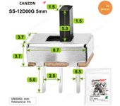 Micro Slide Switch Spdt 3 Pin 5 Positions Mini ss12f15 ss12f44 1p2t 3mm 4mm 5mm 6mm Small Toggle Pcb Mount Terminal for Arduino