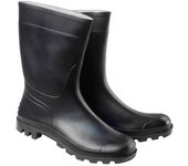 Botas goma bajas negras n. 43 (par)