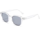 Gafas de sol clásicas con montura cuadrada para mujer, gafas de sol redondas de diseño de marca de lujo Vintage para hombre, gafas de conducción de estilo Retro con remaches a la moda lentes niña vasos Venta al por may