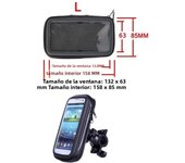 Bike Motor Phone Holder Waterproof Phone Bag Pouch Cases Motorcycle Bicycle Handlebar Cellphones GPS Stand for iPhone Samsung