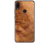 Tumundosmartphone Funda Gel Tpu para Xiaomi Redmi Note 7 diseño Madera 04 Dibujos
