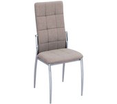 Pack 2 Sillas Salón Comedor Jana Estilo Moderno Color Marrón