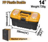 CAJA DE HERRAMIENTAS 14" 720gr INGCO PBX1401