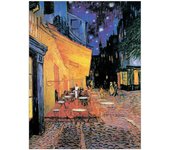 Panel decorativo del museo, listo para colgar. VAN GOGH - Cafè Terraza De Noche, 1888 - Cm 96x127