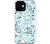 Funda compatible con iPhone 13 Mini - Patron conchas