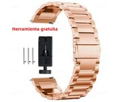 Stainless Strap for Samsung Galaxy Watch 3/4/5/6 Wristband Metal Bracelet for Huawei Watch GT2 Pro GT 2 46mm Smart Band Bracelet