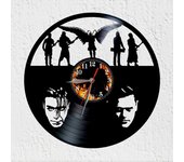 VinyWoody Reloj de Pared Disco de Vinilo Banda Richard Alemana Z Industrial Metal Kruspe Musica Decoracion
