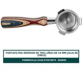 Filtro De Portafiltro De Café Sin Funda 51mm 54mm 58mm Con Mango De Madera Colorido Accesorios Para Barista Compatible Con Delonghi Ec680 Ec685 Breville 870 878 880 E61