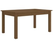 vidaXL Mesa de centro de madera maciza de pino 80x50x40 cm Natural, Blanco, Gris Mesita de Salón o Comedor o Auxiliar Mesa de Café Meuble Salón