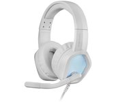 Mars Gaming - MH320W Blanco, Auriculares Neodimio RGB Flow, Micrófono y Caja de Control MH320W