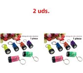 1/2/4PCS Keychain Flashlight Mini Flashlights Pocket Emergency Light Waterproof Small Torches Super Bright Keychain Lights