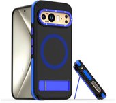 Two-color Skin-feeling MagSafe Phone Case for Google Pixel 9 Pro XL Magnetic Charging PC Shockproof Cover Phone Protector