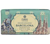PARDO VINTAGE Pastilla de jabon natural - BARCELONA GREEN 260g