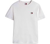 Camiseta de Manga Corta Tommy Jeans Dm0Dm20322Ybl para hombre en color blanco