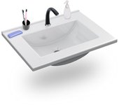 Lavabo de resina Nilo