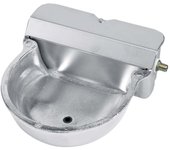 Bebedero Automático Grande para Caballos Aluminio 33x27x15 cm