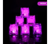 5Pcs Waterproof Led Ice Cube Multi Color Flashing Glow In The Dark Light Up For Bar Club Drinking Party Wine Decoration