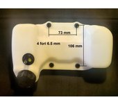 Depósito de gasolina para desbrozadora 43-52 CC