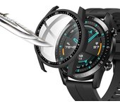 For Glass+Case Huawei Watch GT3 46mm Full Cover Bumper Tempered Screen Protector for Huawei Watch GT3 46mm Replacement Case