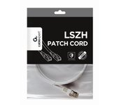 CABLE RED S-FTP GEMBIRD CAT 6A LSZH BLANCO 1 M