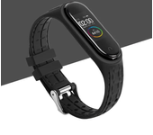 Strap For Mi band 7 6 5 Bracelet Sport belt Silicone watchband replacement Smartwatch bracelet for Xiaomi mi band 3 4 5 6 strap