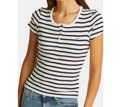 TOMMY HILFIGER DW0DW19502 Camisetas Manga corta Mujer Blanco