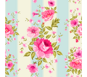 Papel pintado Floral Rosas